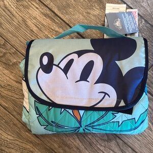 Mickey and Minnie Mouse folding picnic blanket